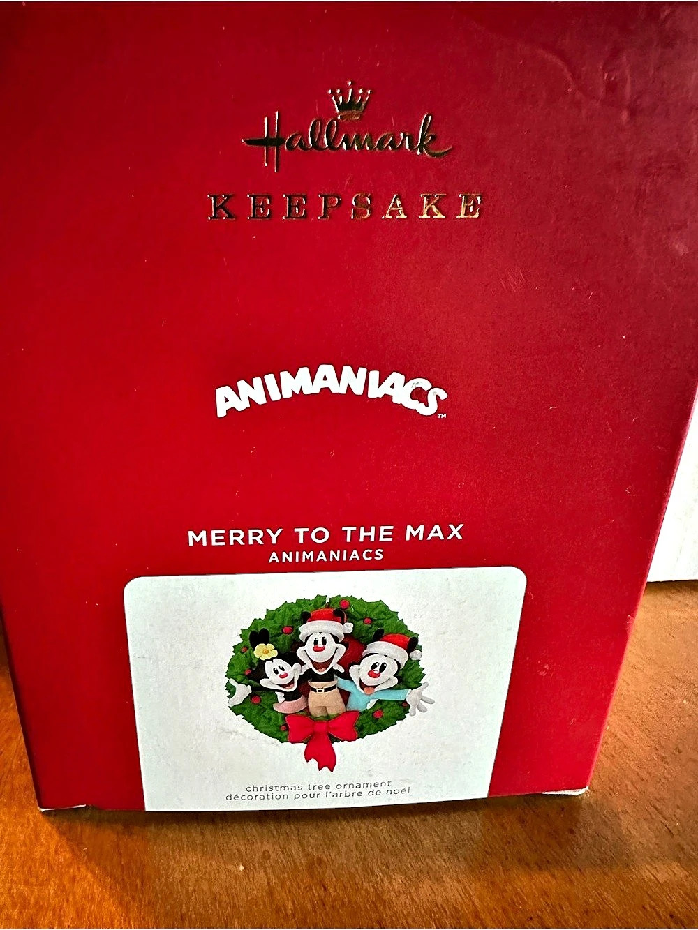 NIB Hallmark Merry to the Max Animaniacs Keepsake Christmas Ornament